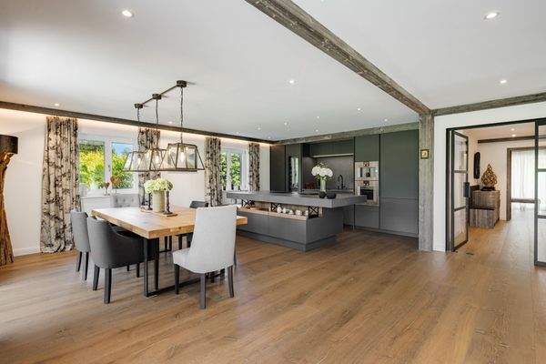 Essbereich und Küche