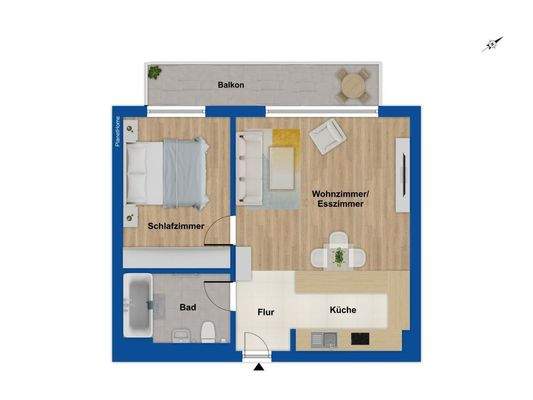 Grundriss Dachgeschoss