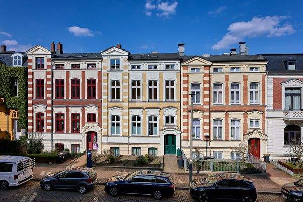 Die Stadtvilla in voller Schönheit