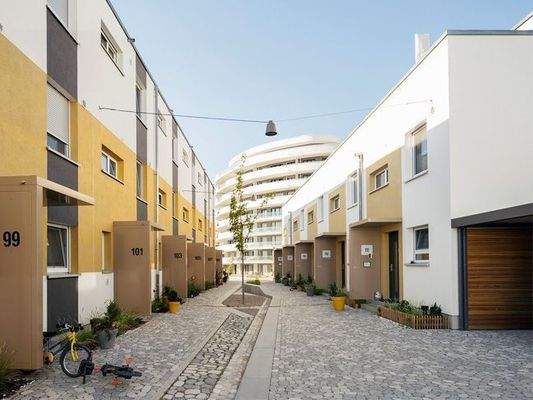 Moderne Wohnsiedlung