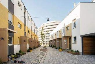 Moderne Wohnsiedlung