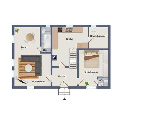 Grundriss Erdgeschoss