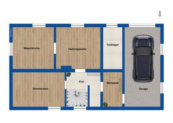 Grundriss Kellergeschoss