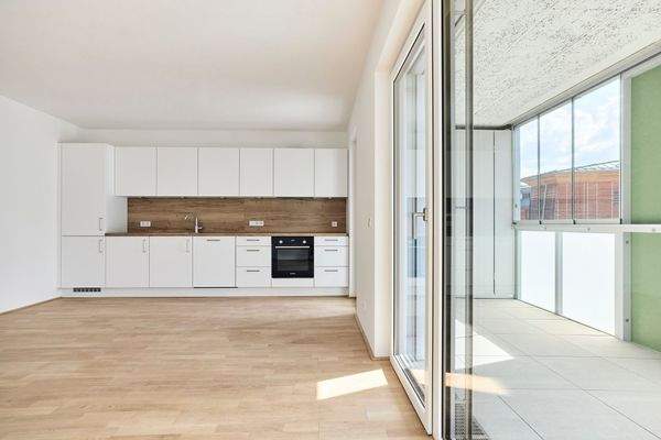 Erweiteter Wohnbereich durch Loggia