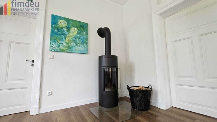 Kamin Haupthaus Büro
