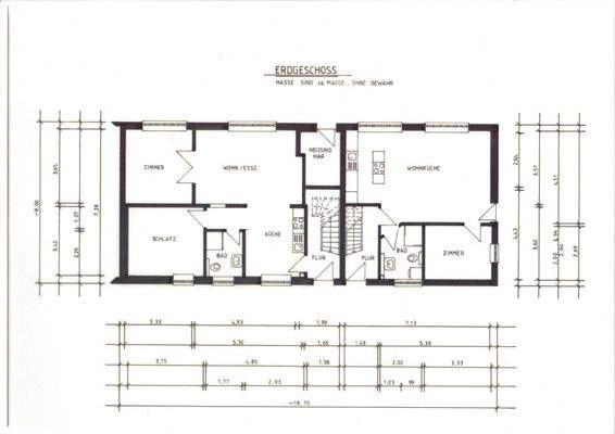 Grundriss Erdgeschoss -