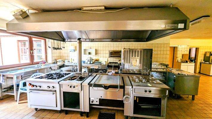 Profi-Gastronomie-Küche