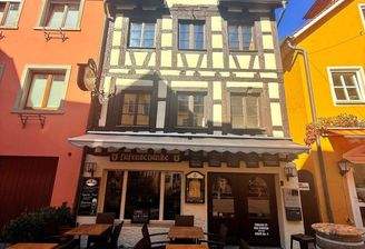 Außenansicht Gästehaus 1 inkl Gastronomie
