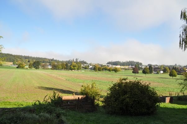 Aussicht vom Garten / Terrasse