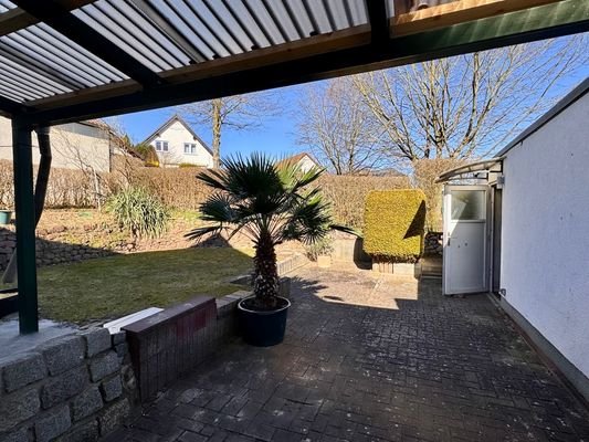 Blick in den Garten
