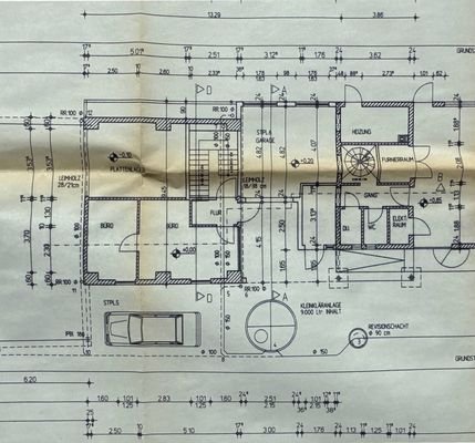 Grundriss Wohnhaus EG