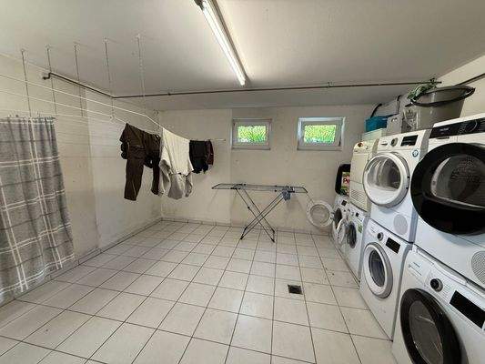 Wasch- und Trockenraum