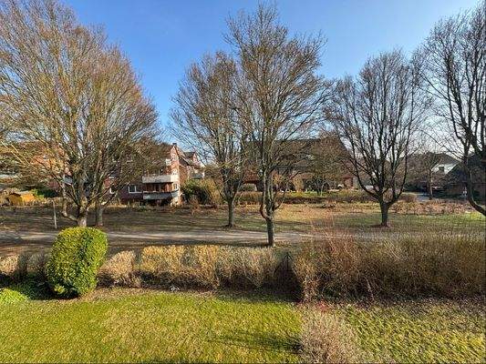 ... und mit Blick ins Grüne.