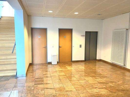 WC's im Bürogebäude