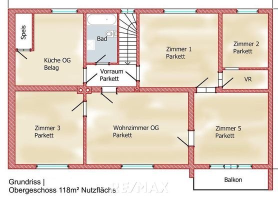 Grundriss OG
