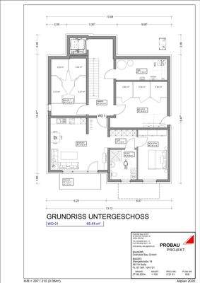 Etagengrundriss Souterrain