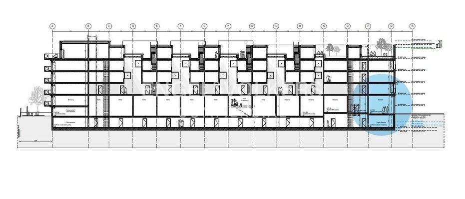 Querschnitt Gebäude