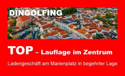 Dingolfing Ladenlokale, Ladenflächen 