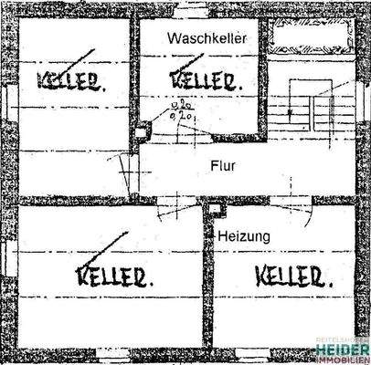 1746 Grundriss Keller