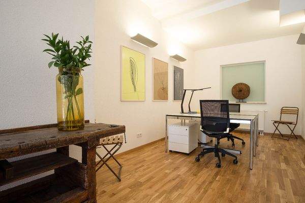 Hinterer Bürobereich