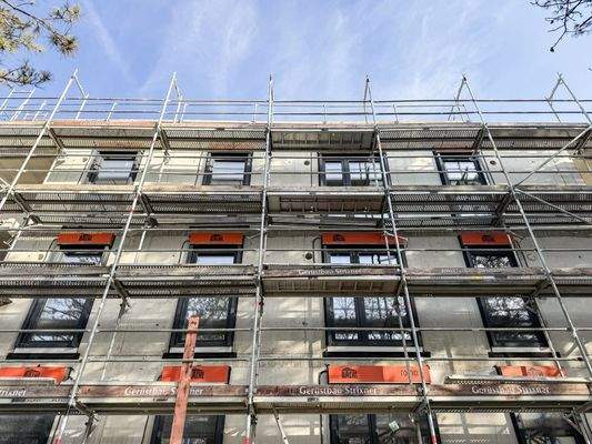 Hausansicht l Aktueller Baufortschritt