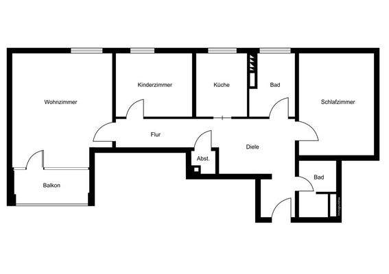 Grundriss-nicht maßstabsgetreu