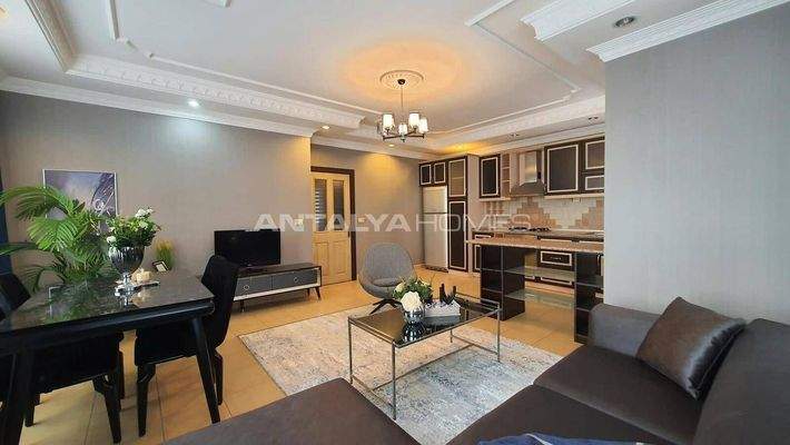 Furnished Flat Near the Sea in Alanya
