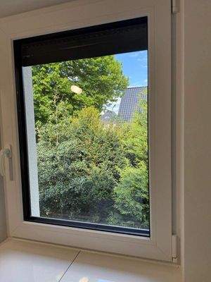 Blick aus Badezimmer