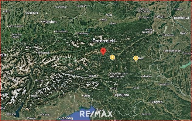 Luftansicht Österreich