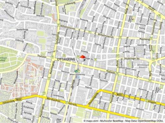 Geolyzer Kartenausschnitt