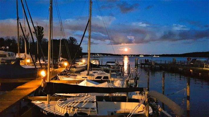 Abendstimmung Kladow Hafen
