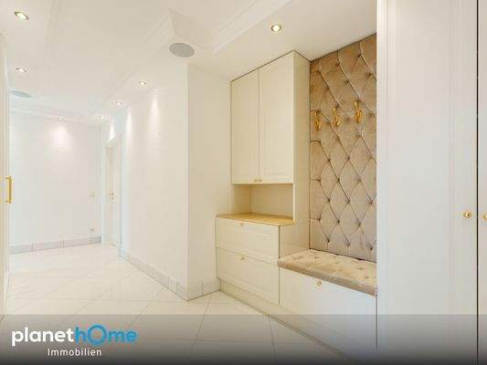 maßgefertigte Garderobe