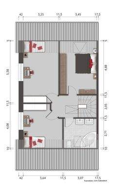 Grundriss Obergeschoss