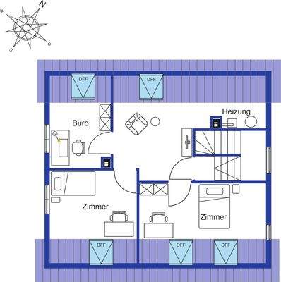 Grundriss Dachgeschoss