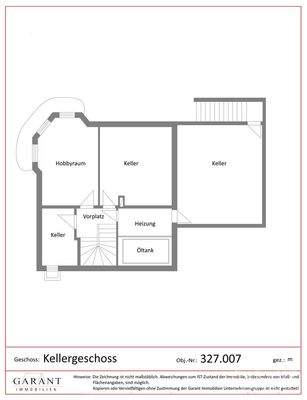 Grundriss Kellergeschoss