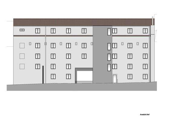 Ansicht Hof