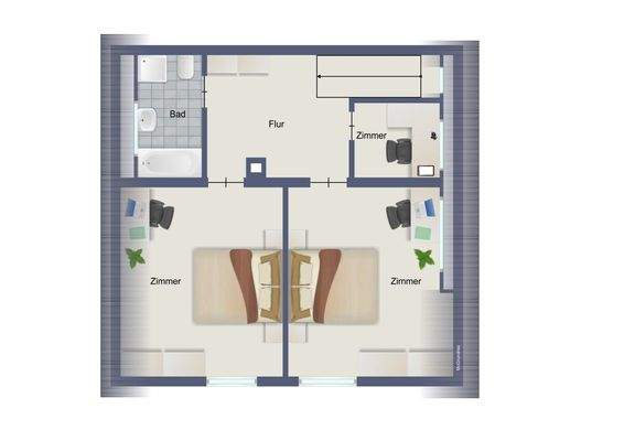 Grundriss OG Haupthaus