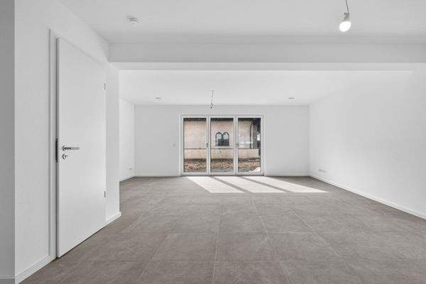 Wohnbereich mit Blick in den Garten