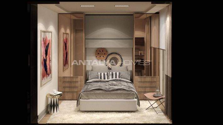 Flats in Complex with Ideal Location Antalya Altintas