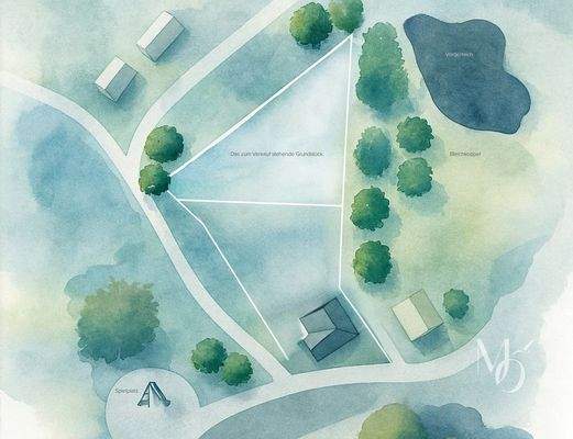 Visualisierung Grundstück