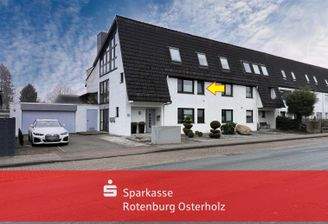 Wohnen mit Anspruch in Platjenwerbe: 4-Zi-ETW mit Balkon und Garage