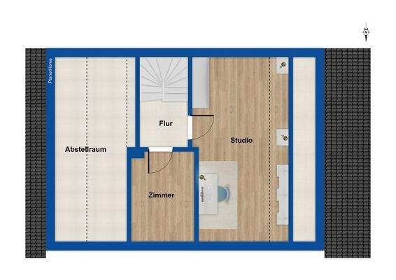 Grundriss Dachgeschoss