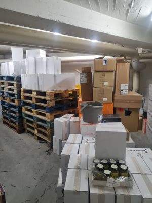 Lagerflächen im Kellergeschoss