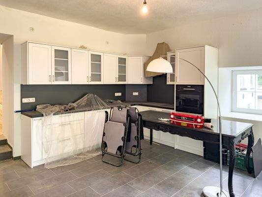 Moderne Küche - bereits nutzbar