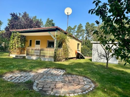 Haus mit Grillfläche