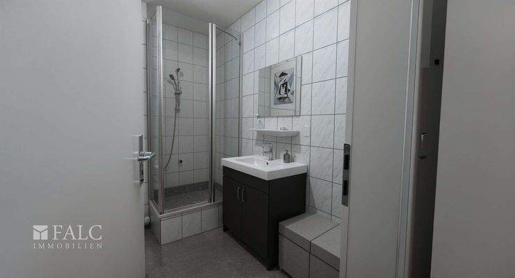 Badezimmer - Badezimmer, Modern - (KI generiert)