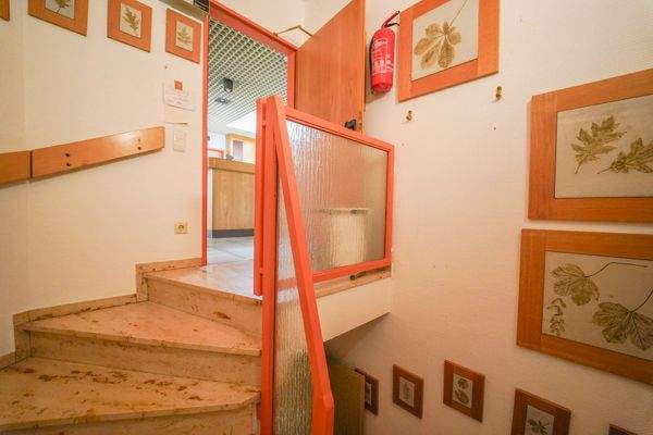 Eigener Eingang vom Wohnhaus 