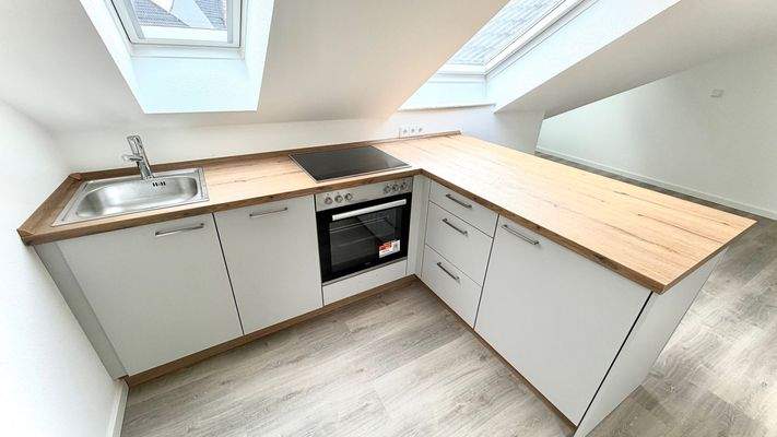Moderne Dachgeschossküche