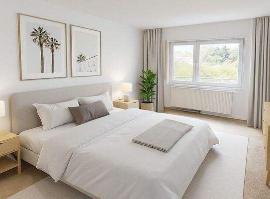 Schlafzimmer (visualisiert)