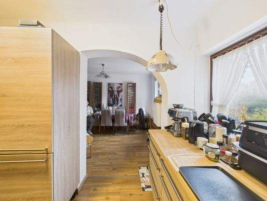 Küche mit Esszimmer